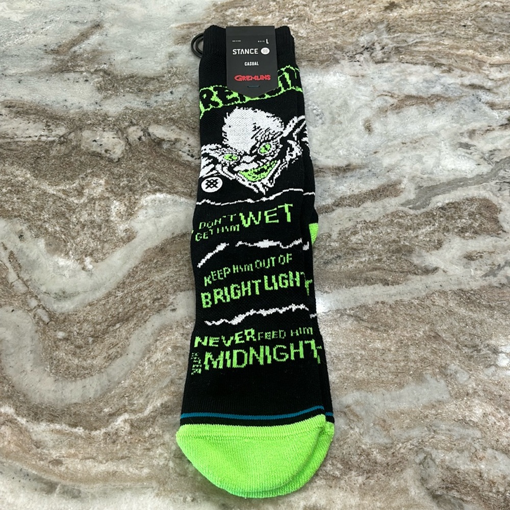Stance men’s casual, large socks